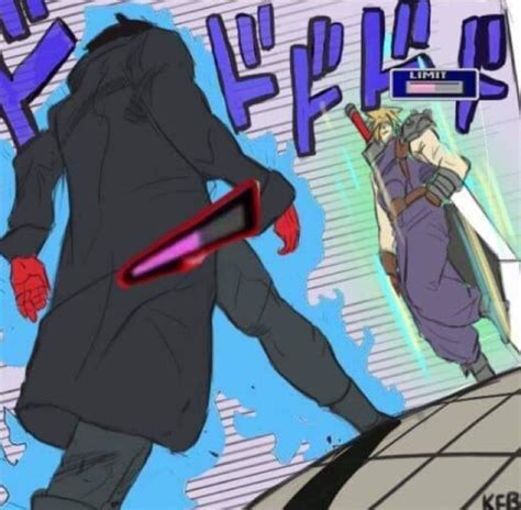 Joker Vs Cloud Oh Youre Approaching Me Jojo Approach Know Your Meme