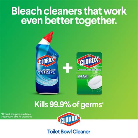 Clorox Toilet Bowl Cleaner Bleach 709ml Selffix Diy