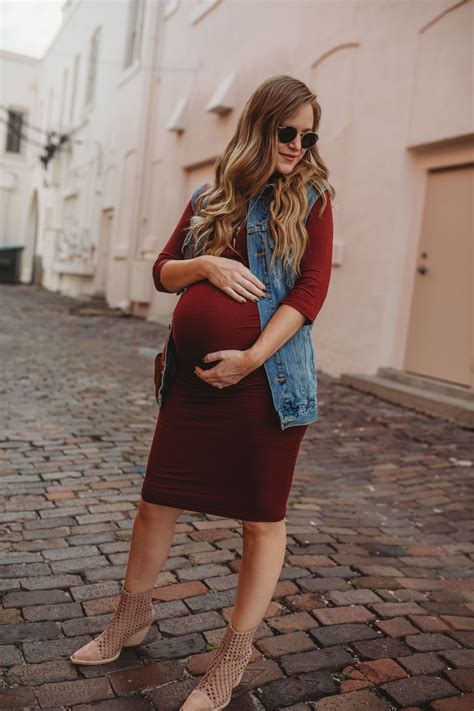 Stylish Maternity Outfit Upbeat Soles Orlando Florida Fashion Blog