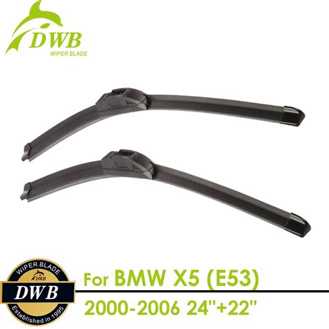 Wiper Blades For Bmw X5 E53 2000 2006 2422 2pcs Free Shipping