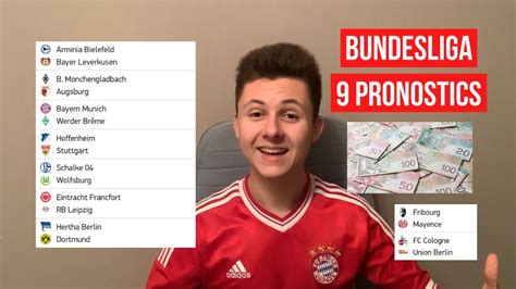 Mes Pronostics Bundesliga Novembre Youtube