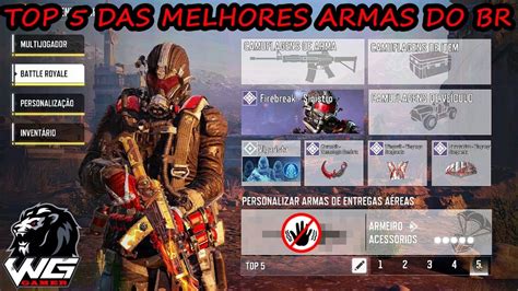 Top Das Melhores Armas Do Battle Royale Na Season Do Call Of Duty