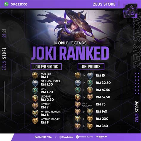 2nd J0ki Mlbbb00st Mlbbj0ki Rank Mlbbj0ki Mobile Legend Murah Dan Pantas Shopee Malaysia