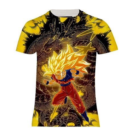 Super Saiyan Goku T Shirt Dragonballzmerchandise