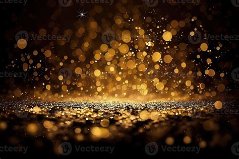 Christmas golden luxury glitter background. 22028835 Stock Photo at ...