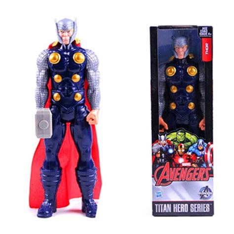 Marvel Avengers Thor Titan Hero Series Collection Action Figures