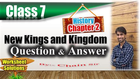 Class 7 History Chapter 2 Question Answer New Kings And Kingdoms