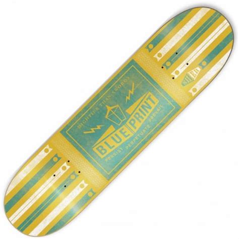 Blueprint Skateboards Blueprint Strike A Light Shier Skateboard Deck 8