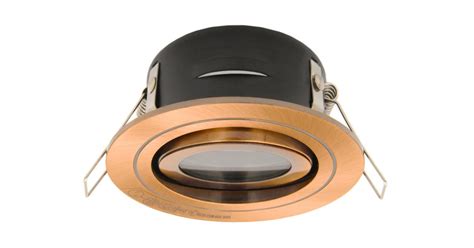 Spa 30841 Brcop Cali Tilt Downlight Ip65 Brushed Copper