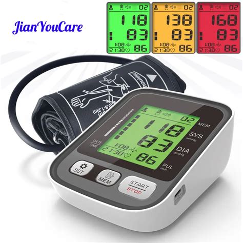 Jianyoucare Tensi Metro Digital Lcd Para Brazo Monitor De Presi N