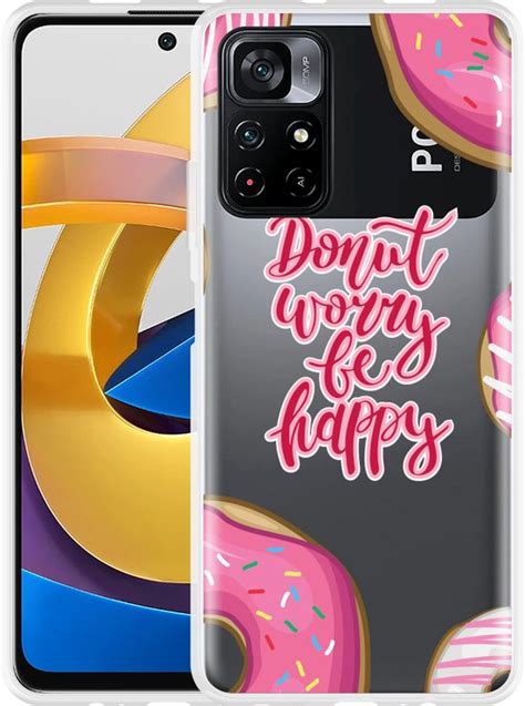 Hoesje Geschikt Voor Poco M Pro G Donut Worry Bol