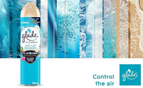 Glade Aerosol Ocean Escape Air Freshener Refresh Every Room In Your Home 300ml Buy Online At