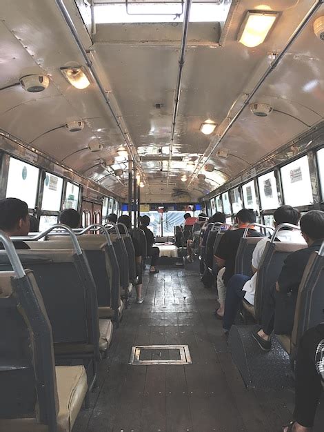 Premium Photo People Traveling In Bus