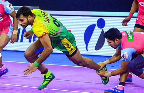 Pro Kabaddi League Pkl 2021 22 Patna Pirates Vs Jaipur Pink Panthers