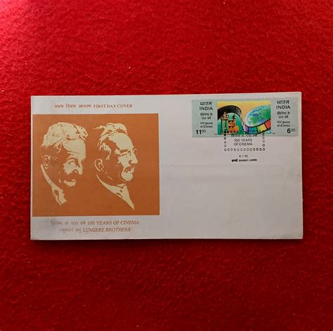 Fdc 100 Years Of Cinema Lumiere Brothers Bidcurios