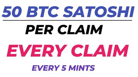 Btc Satoshi Per Claim High Paying Bitcoin Btc Earning Site