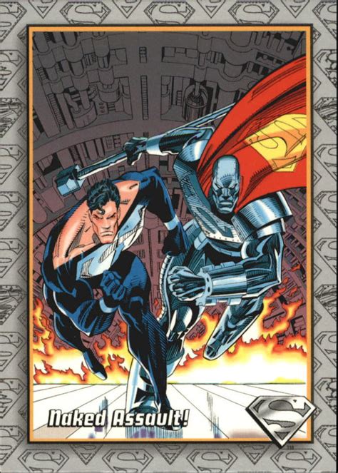 1993 SkyBox Return Of Superman 69 Naked Assault NM MT