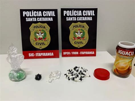 Polícia Civil de Itapiranga prende cinco pessoas por tráfico de drogas