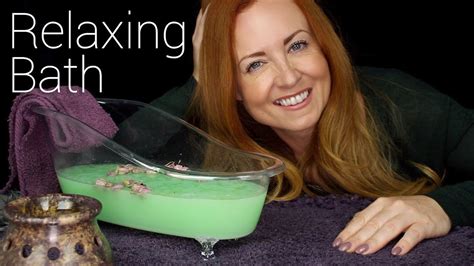 Asmr Preparing You A Bath Fizzes Crinkles Candles And Tapping Youtube