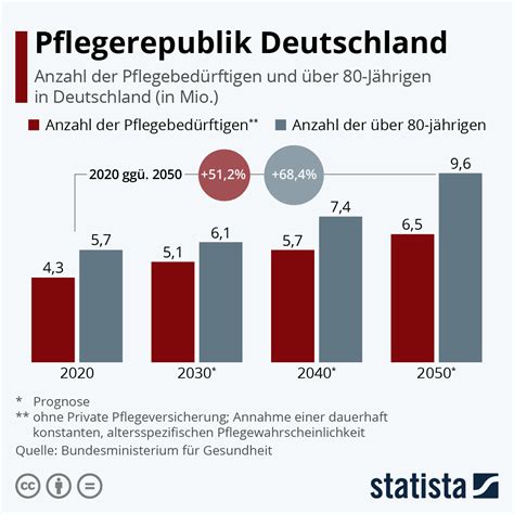 Infografik Pflegerepublik Deutschland Statista