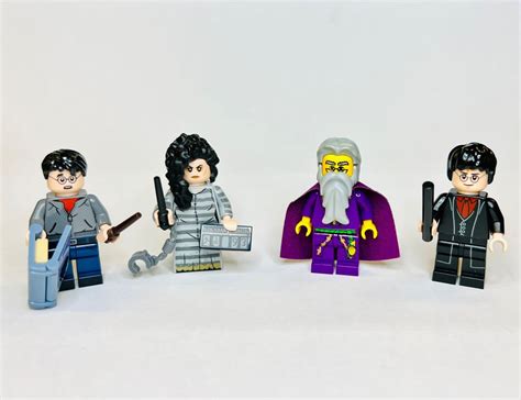 LEGO Harry Potter Albus Dumbledore Yellow Version Bellatrix