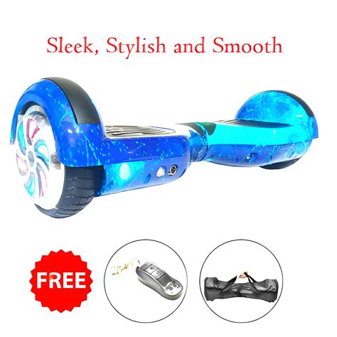 Hoverboards India T6 6 5 LED Wheels Remote Milkyway