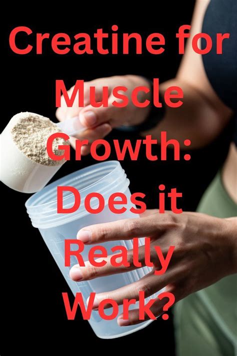 A Woman Is Holding A Plastic Cup With The Words Creatine For Muscle