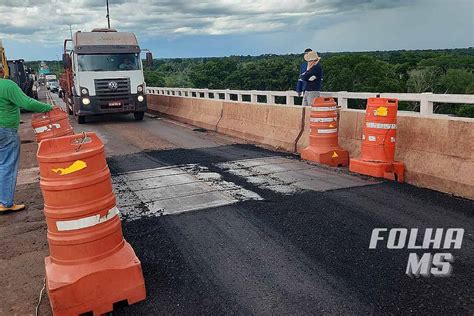 Obras Na Ponte Sobre O Rio Paraguai Poder Paralisar Tr Nsito Por At