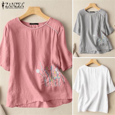 Freeshipping Esolo Zanzea Korean Style Women Short Sleeve O Neck