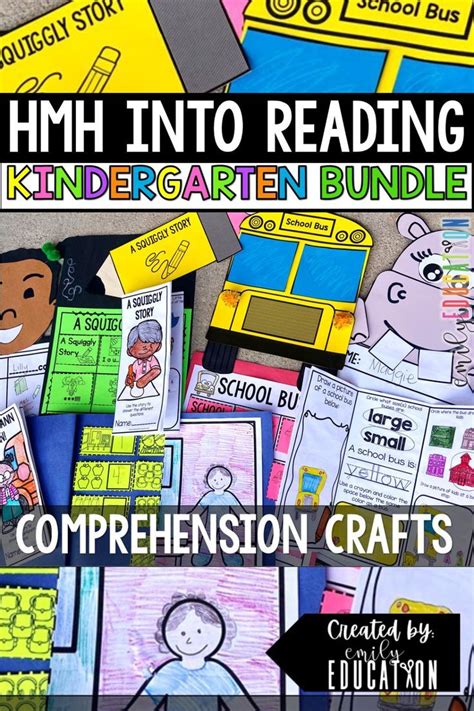 Hmh Into Reading Kindergarten Activities Crafts Bundle Modules 1 9