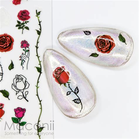 Nail Stickers 043 Roses - Maconii