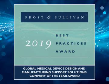 Frost Sullivan Recognizes Flex With Global Medical Device Design And