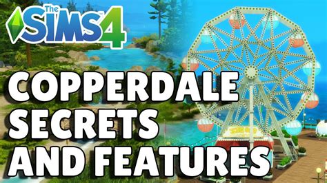 Copperdale World Secrets And Features The Sims 4 Guide Youtube