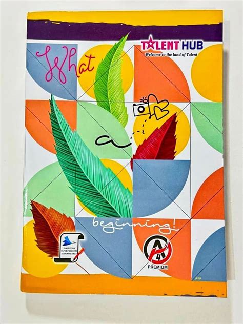 Laminated Paper Cover Glue Bound Pages Talent Hub A Premium