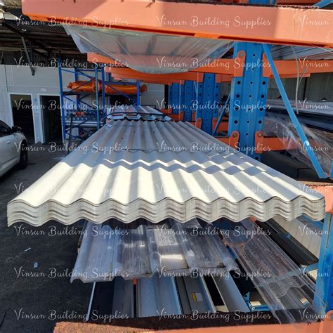 Colorbond Corrugated Roofing 0 42bmt Single Side Colour