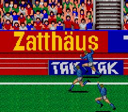 Screenshot Of Super Soccer Champ Snes Mobygames