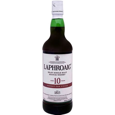 Laphroaig 10 Year Old Sherry Oak Finish Perimeter Bottle Shop