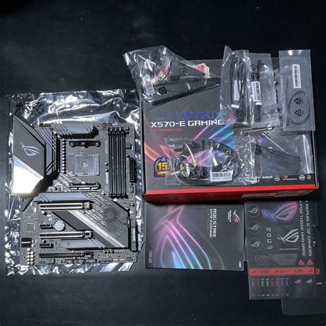 Asus Rog Strix X570 E Gaming Am4対応マザーボード 独特の上品 10927円引き Ip Psd Ku Ac Th