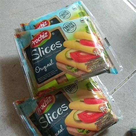 Jual Keju Prochiz Slice Isi 10 Dan Isi 5 Original Exp 2024 Shopee