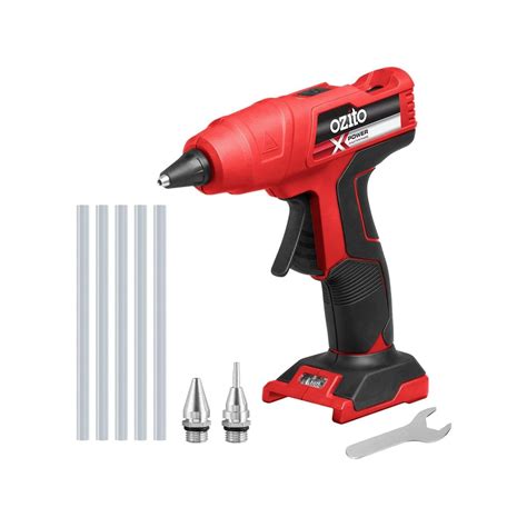 ozito pxc mm  cordless glue gun skin  bunnings australia