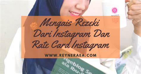 Contoh Rate Card Selebgram 58 Koleksi Gambar