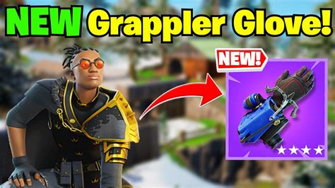 How to get the *NEW* Grappler Glove in Fortnite! (Gameplay and ...