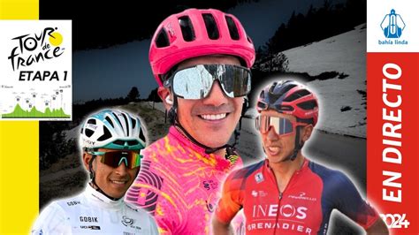 Tour De Francia En Vivo Etapa Egan Bernal Richard Carapaz