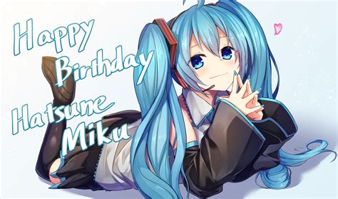 Happy Birthday Anime Wallpapers Wallpaper Cave