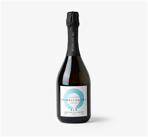 Blå Sparkling Tea 75cl Corporate Gifts Bookblock