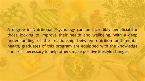 Ppt How Can A Degree In Nutritional Psychology Help You Powerpoint Presentation Id12204941