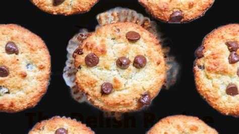 Decadent Almond Flour Chocolate Chip Muffins – A Sweet Treat! – The Delish Recipe