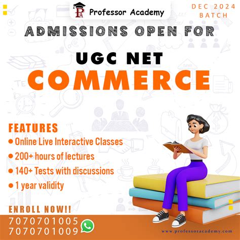 UGC NET JRF Commerce 2024 Professor Academy