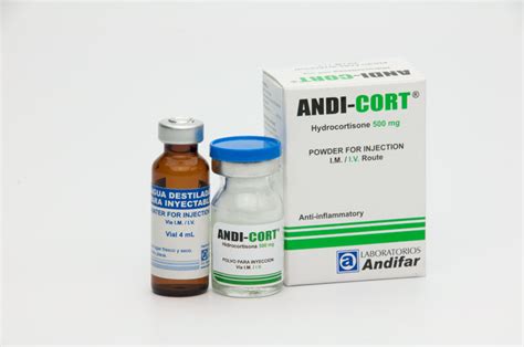 Hidrocortizona Mg Fco Andi Cort Drog Andifar Medicamentos