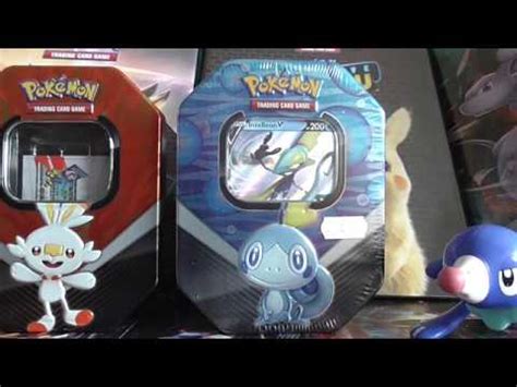 Pok Mon Tin Box Galar Memmeon Tin Box Galar Partner Intelleon V Youtube